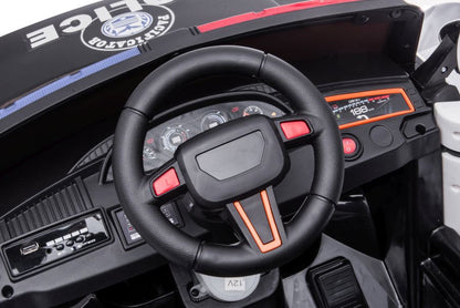 Elektrické autíčko pro děti BBH-021 Policie bílé
