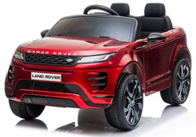 Elektrické autíčko Range Rover Evoque červené lakované – Range Rover