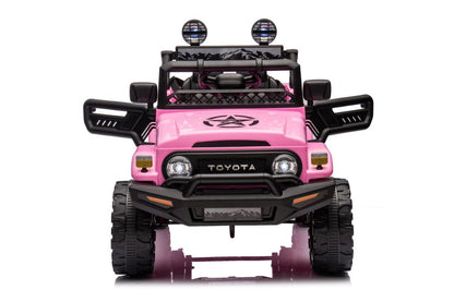 Elektrické autíčko Toyota FJ růžové 4x4 s dálkovým ovládáním