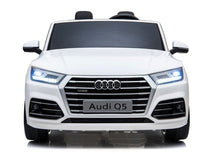 Elektrické auto Audi Q5 – dvoumístné s pilotem | bílé