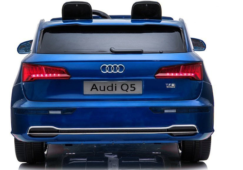 Elektrické auto Audi Q5 – dvoumístné s pilotem | modré