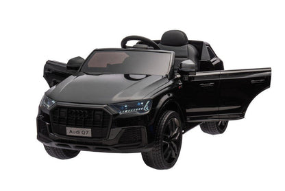 Elektrické auto Audi Q7 černé lakované na akumulátor