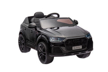 Elektrické auto Audi Q7 černé lakované na akumulátor