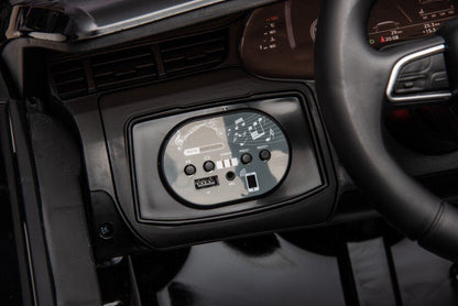 Elektrické auto Audi Q7 černé lakované na akumulátor