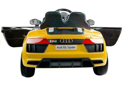 Elektrické auto Audi R8 Spyder – s dálkovým ovládáním | žluté