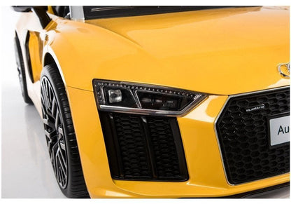 Elektrické auto Audi R8 Spyder – s dálkovým ovládáním | žluté