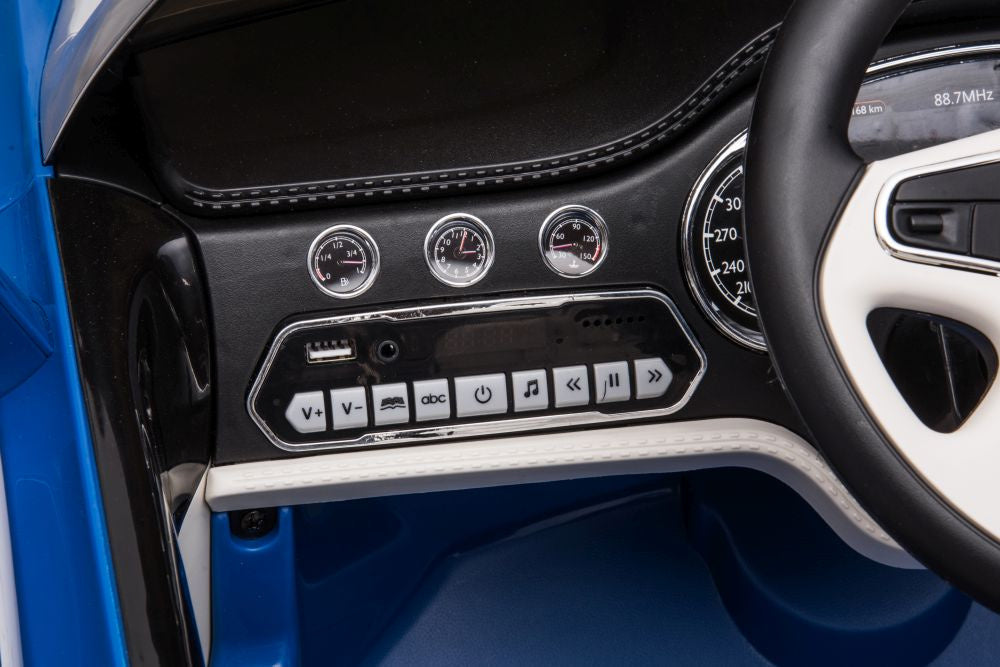 Elektrické auto Bentley Mulsanne – na akumulátor | modré