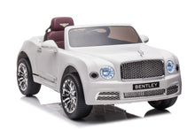 Elektrické auto Bentley Mulsanne – s dálkovým ovládáním | bílé
