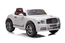 Elektrické auto Bentley Mulsanne – s dálkovým ovládáním | bílé