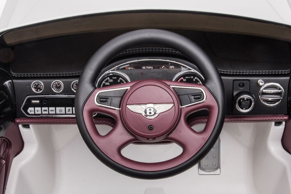 Elektrické auto Bentley Mulsanne – s dálkovým ovládáním | bílé