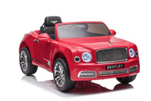 Elektrické auto Bentley Mulsanne – s dálkovým ovládáním | červené