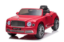 Elektrické auto Bentley Mulsanne – s dálkovým ovládáním | červené