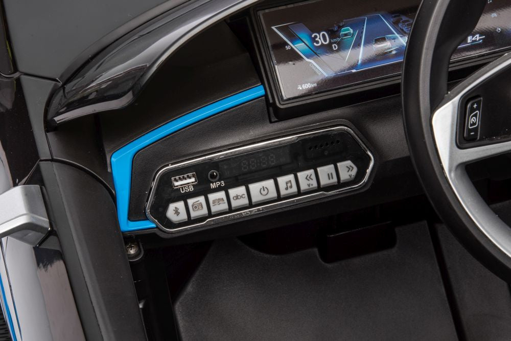 Elektrické auto BMW I4 4x4 na akumulátor černé
