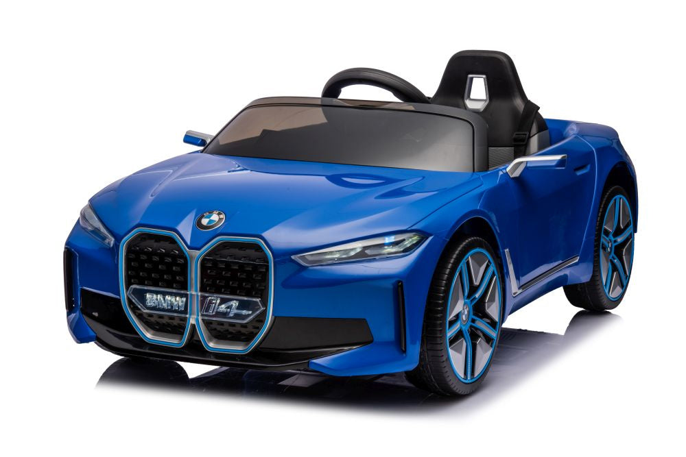 Elektrické auto BMW I4 – 4x4 pohon modré | BMW