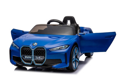 Elektrické auto BMW I4 – 4x4 pohon modré | BMW