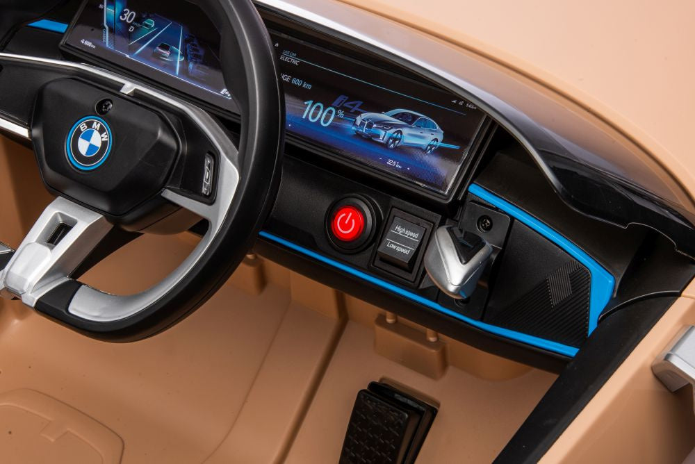 Elektrické auto BMW I4 zlaté – 4x4 pohon | na akumulátor