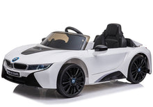 Elektrické auto BMW i8 Coupe s dálkovým ovládáním bílé