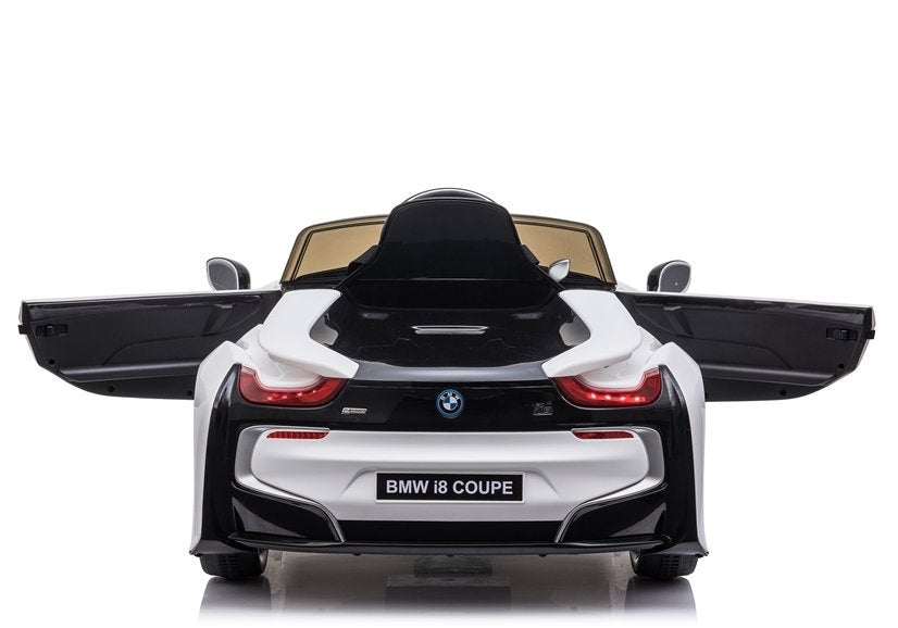 Elektrické auto BMW i8 Coupe s dálkovým ovládáním bílé