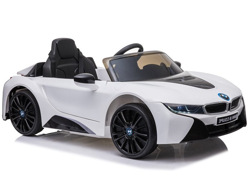 Elektrické auto BMW i8 Coupe s dálkovým ovládáním bílé