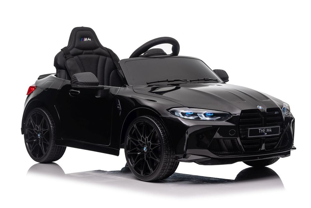 Elektrické auto BMW M4 černé – na akumulátor | dětské