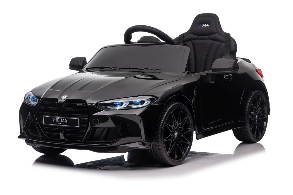 Elektrické auto BMW M4 černé – na akumulátor | dětské