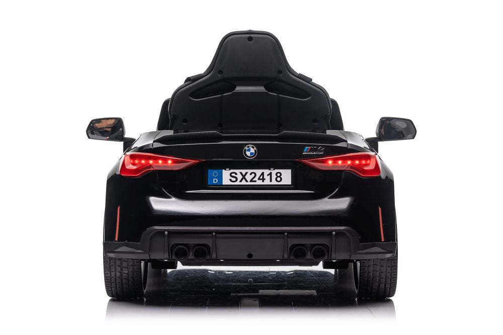 Elektrické auto BMW M4 černé – na akumulátor | dětské