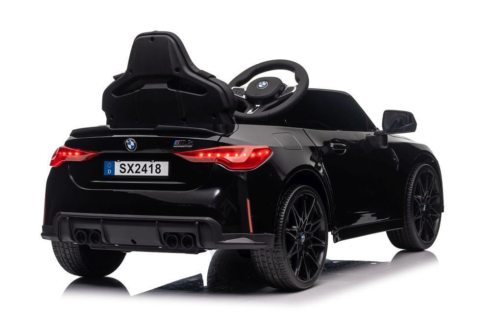 Elektrické auto BMW M4 černé – na akumulátor | dětské