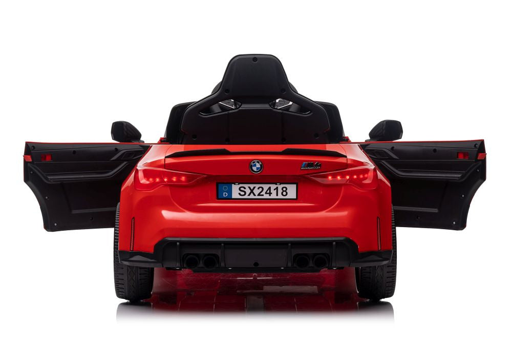 Elektrické auto BMW M4 – na akumulátor červené | BMW