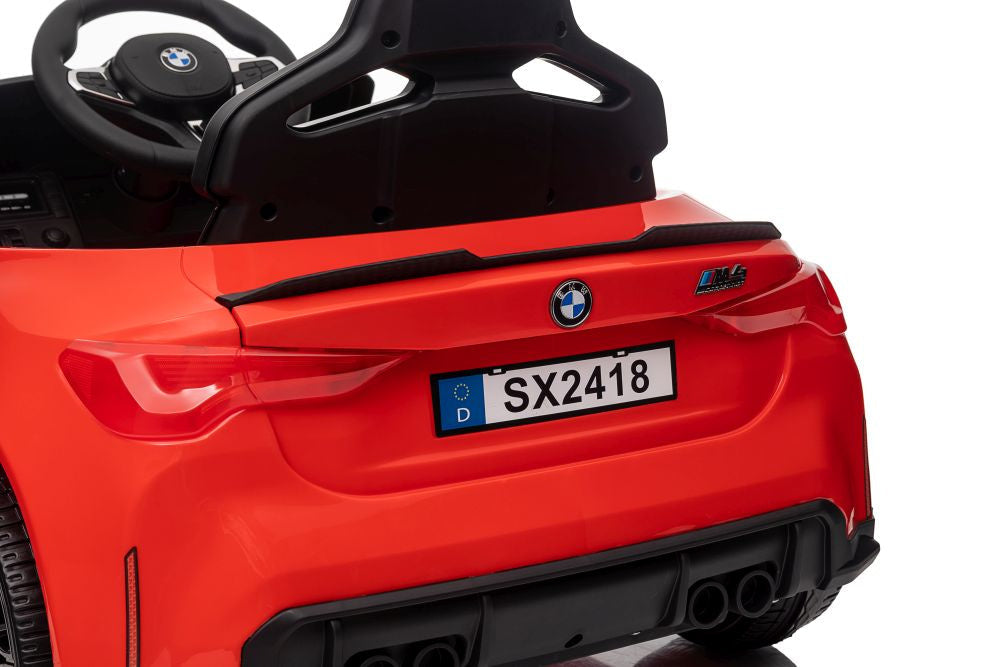 Elektrické auto BMW M4 – na akumulátor červené | BMW