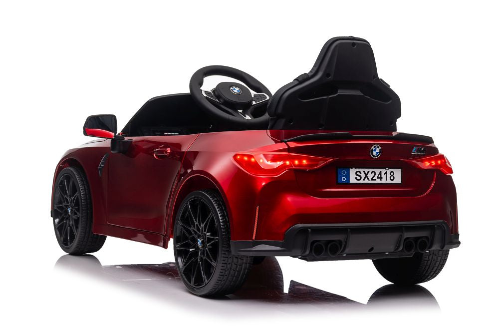 Elektrické auto BMW M4 – na akumulátor červené | dětské
