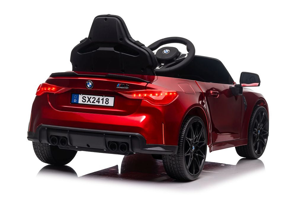 Elektrické auto BMW M4 – na akumulátor červené | dětské