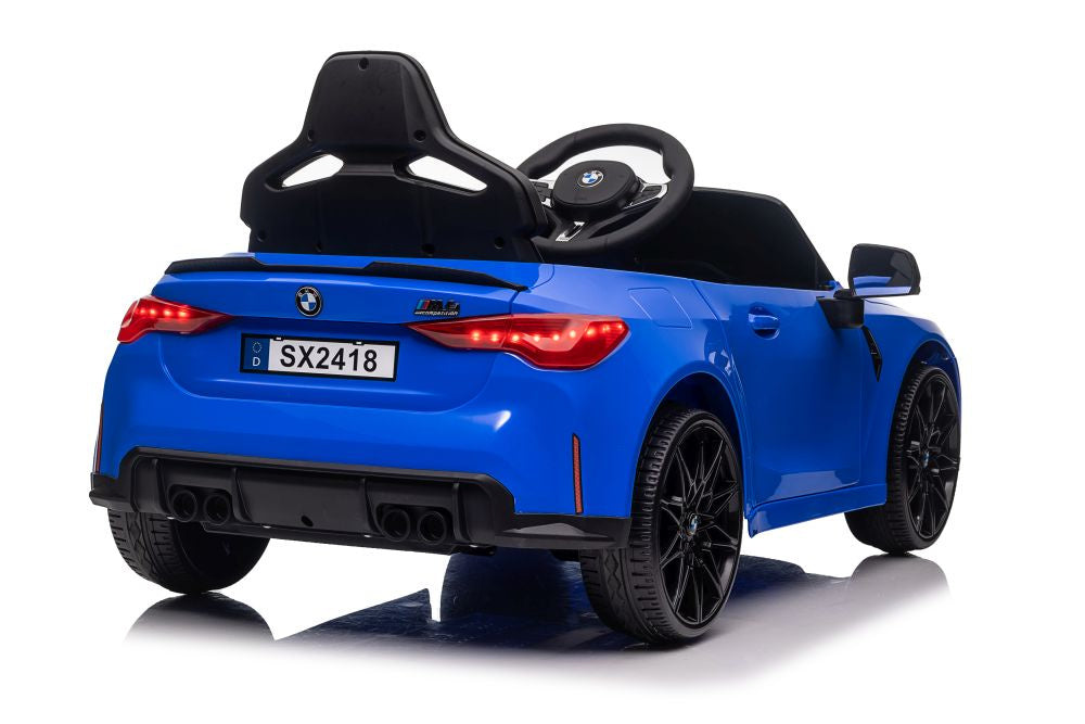 Elektrické auto BMW M4 – na akumulátor modré | BMW