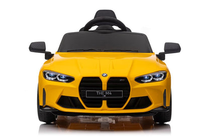 Elektrické auto BMW M4 – na akumulátor žluté | dětské