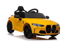 Elektrické auto BMW M4 – na akumulátor žluté | dětské