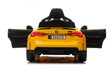 Elektrické auto BMW M4 – na akumulátor žluté | dětské