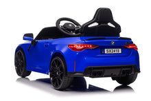 Elektrické auto BMW M4 – s akumulátorem | modré