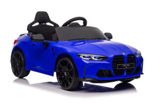 Elektrické auto BMW M4 – s akumulátorem | modré