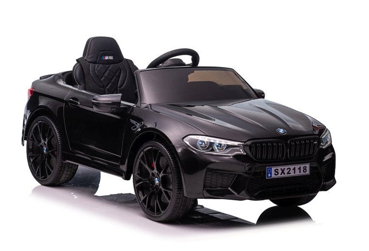 Elektrické auto BMW M5 DRIFT černé pro děti – 12V baterie