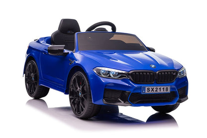 Elektrické auto BMW M5 DRIFT pro děti – modré