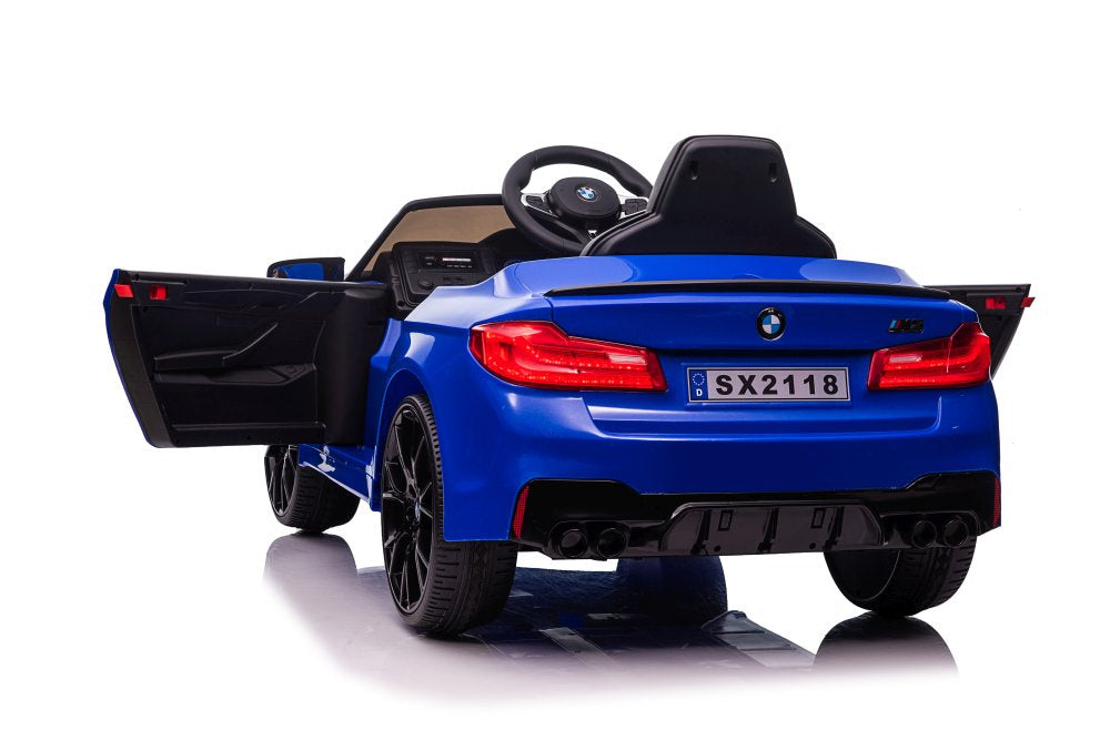Elektrické auto BMW M5 DRIFT pro děti – modré
