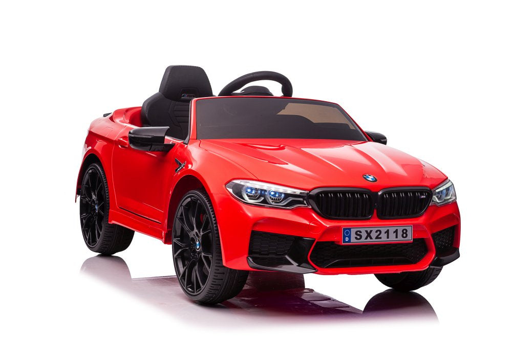 Elektrické auto BMW M5 DRIFT s akumulátorem červené
