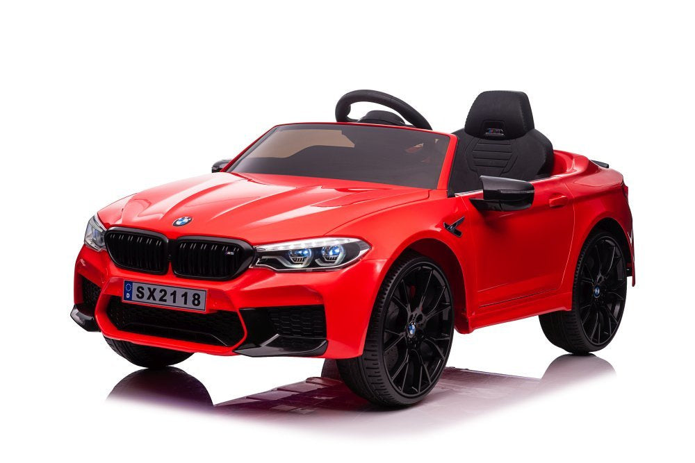 Elektrické auto BMW M5 DRIFT s akumulátorem červené