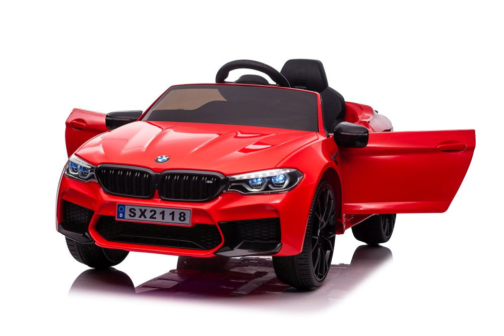 Elektrické auto BMW M5 DRIFT s akumulátorem červené