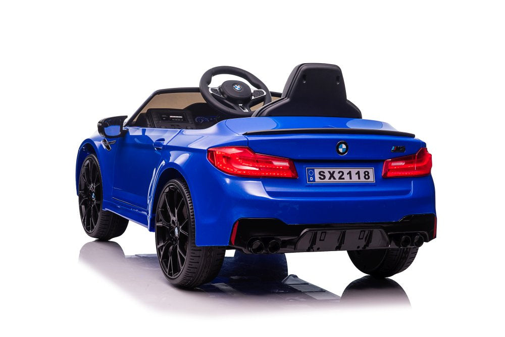 Elektrické auto BMW M5 DRIFT s akumulátorem modré