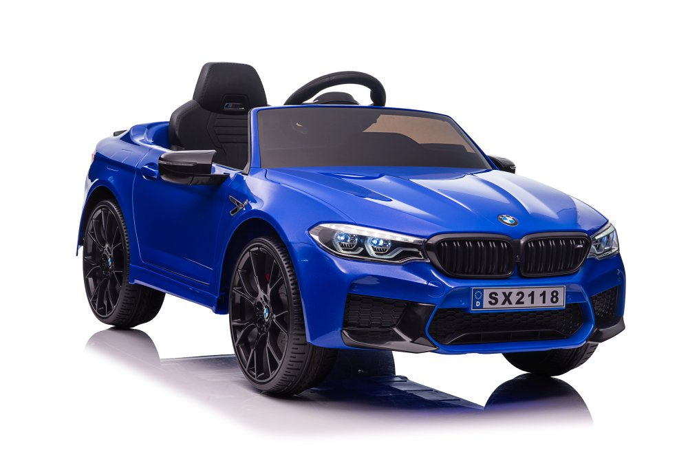Elektrické auto BMW M5 DRIFT s akumulátorem modré