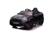 Elektrické auto BMW M5 na akumulátor lakované černé