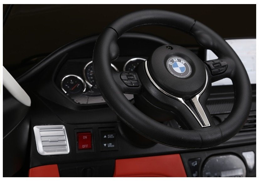 Elektrické auto BMW X6M – na akumulátor s pilotem | černé