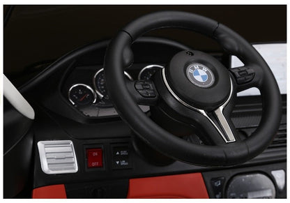 Elektrické auto BMW X6M – na akumulátor s pilotem | černé