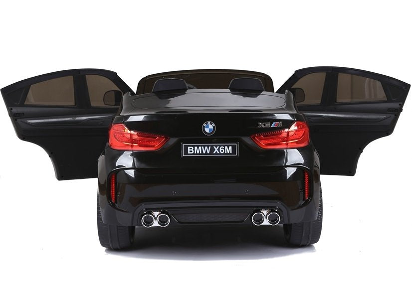 Elektrické auto BMW X6M – na akumulátor s pilotem | černé
