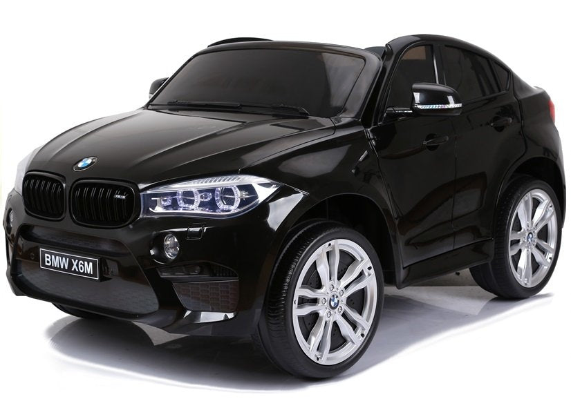 Elektrické auto BMW X6M – na akumulátor s pilotem | černé